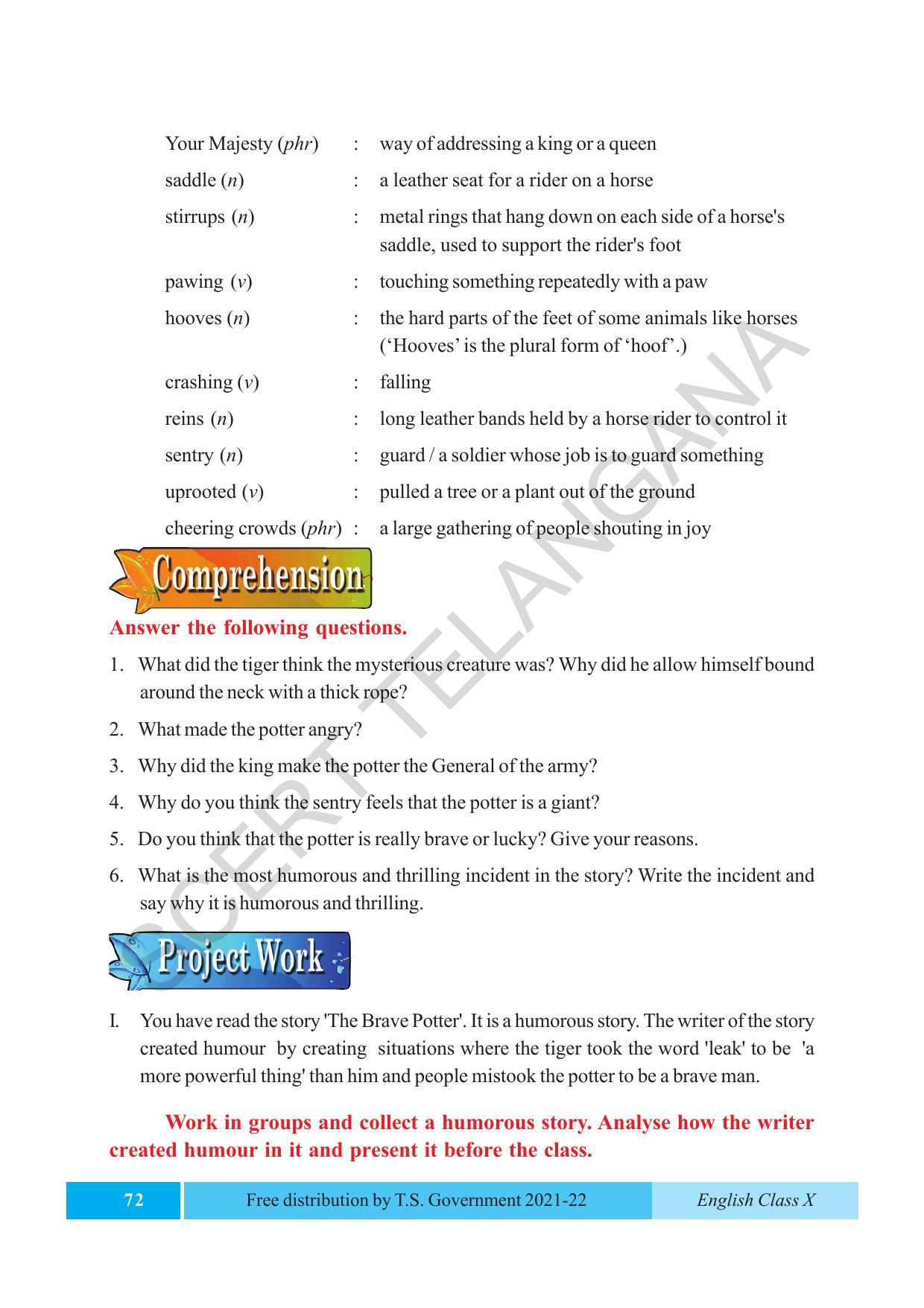 TS SCERT Class 10 EnglishText Book - Page 82