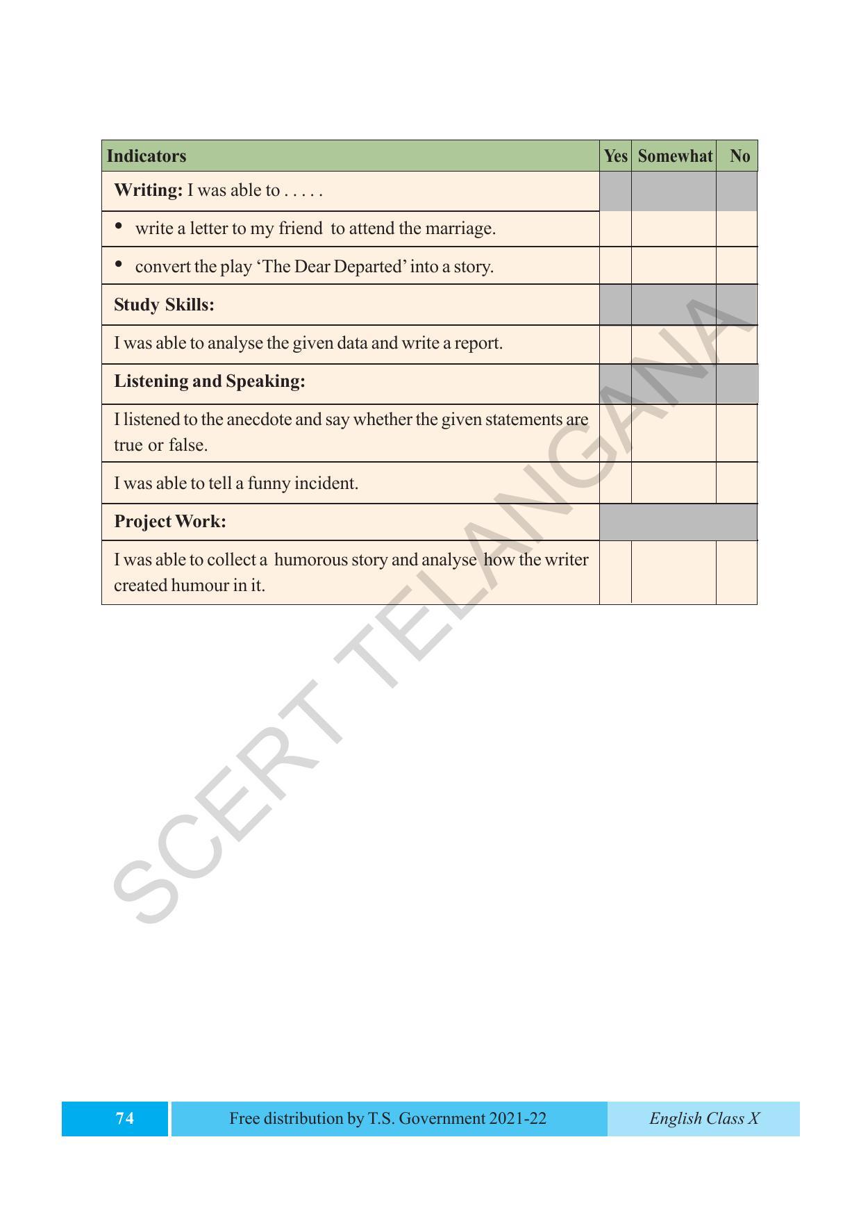 TS SCERT Class 10 EnglishText Book - Page 84