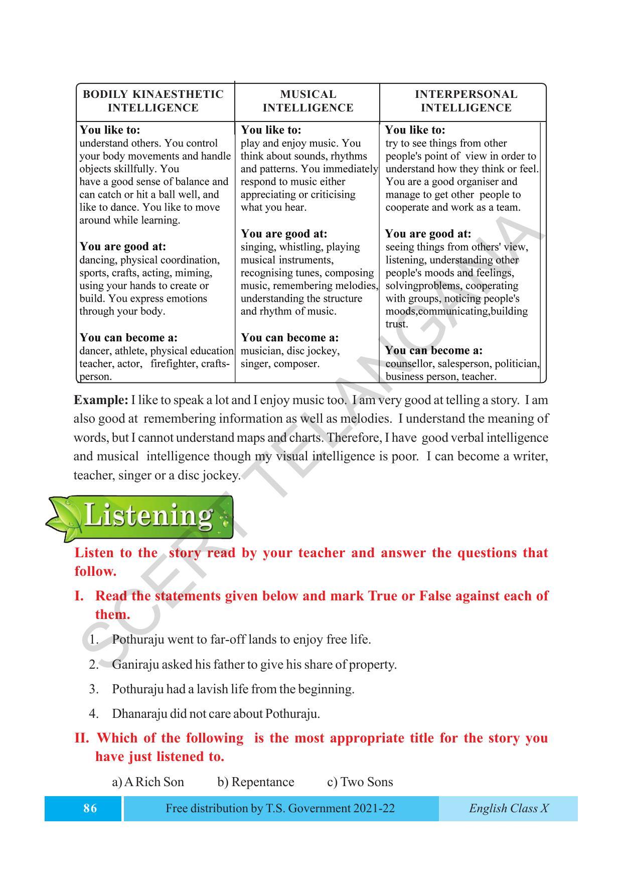 TS SCERT Class 10 EnglishText Book - Page 96
