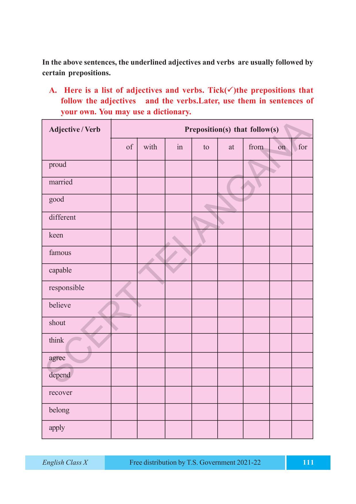 TS SCERT Class 10 EnglishText Book - Page 121