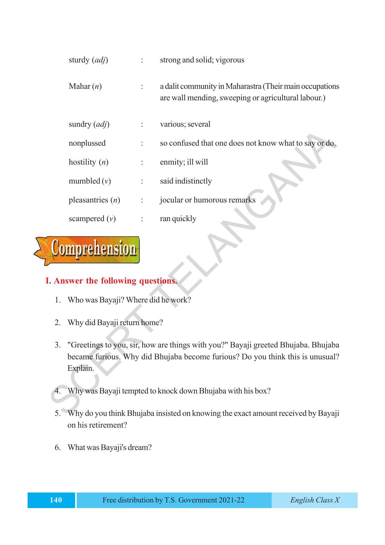 TS SCERT Class 10 EnglishText Book - Page 150