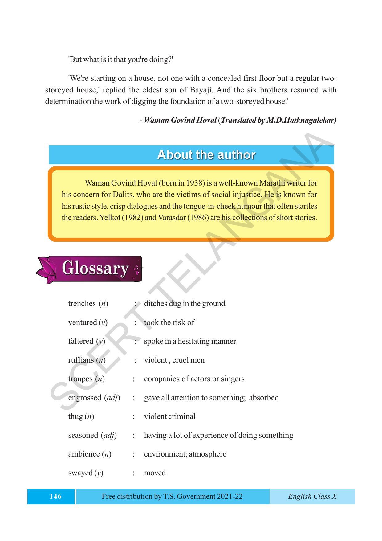 TS SCERT Class 10 EnglishText Book - Page 156