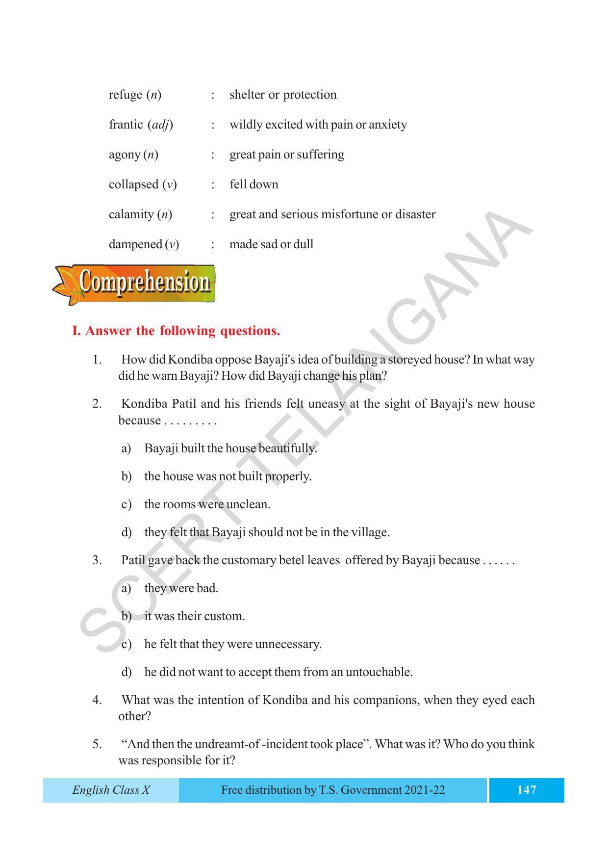 TS SCERT Class 10 EnglishText Book - Page 157
