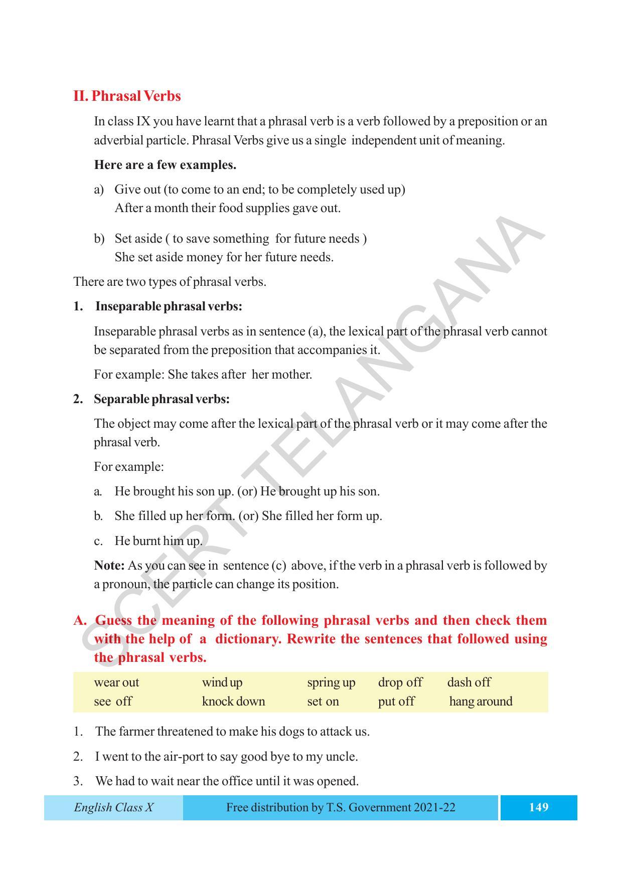 TS SCERT Class 10 EnglishText Book - Page 159