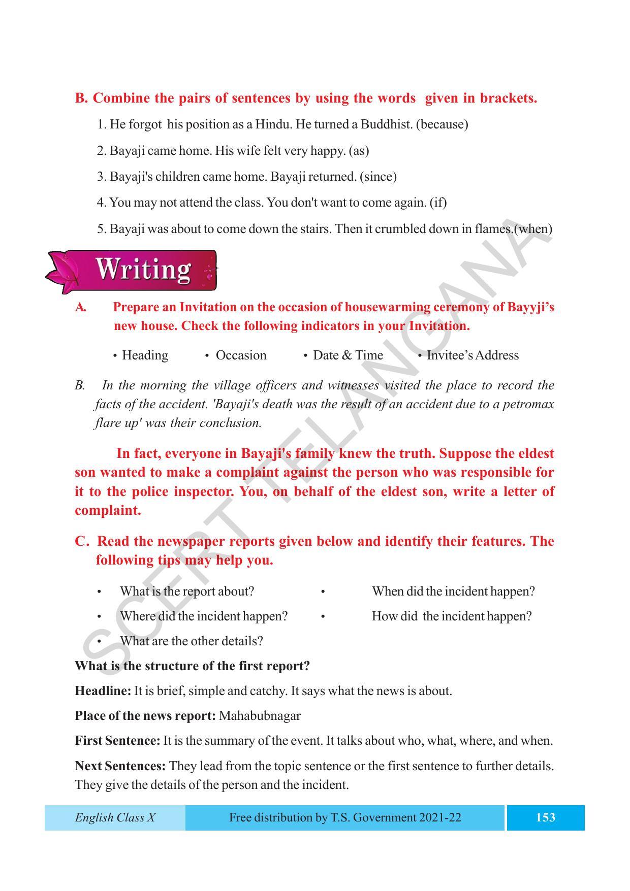 TS SCERT Class 10 EnglishText Book - Page 163