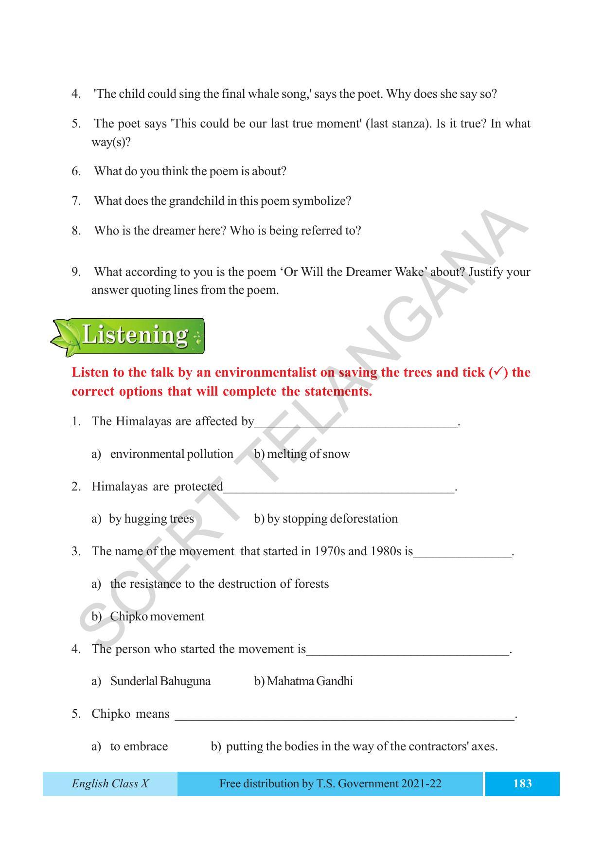 TS SCERT Class 10 EnglishText Book - Page 193