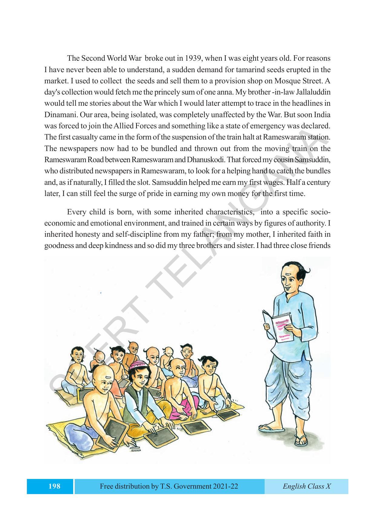 TS SCERT Class 10 EnglishText Book - Page 208