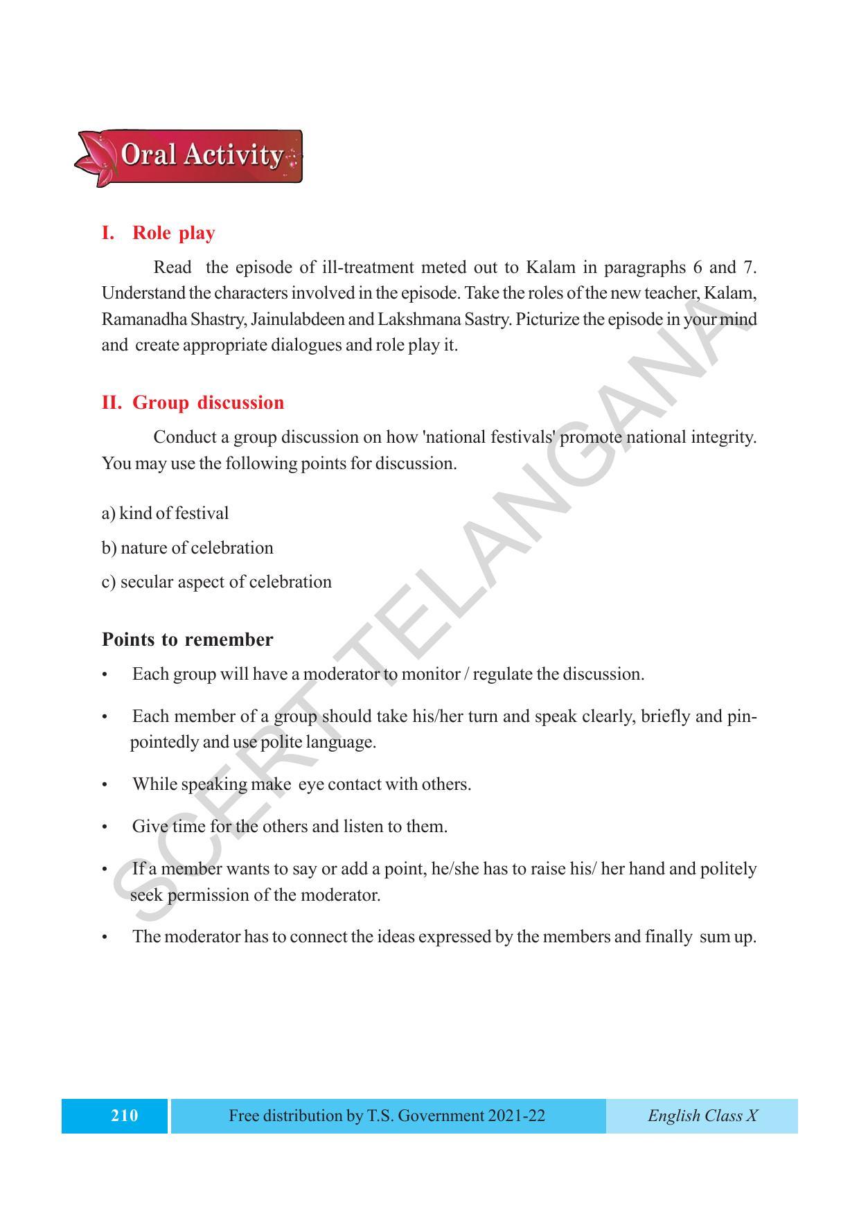 TS SCERT Class 10 EnglishText Book - Page 220