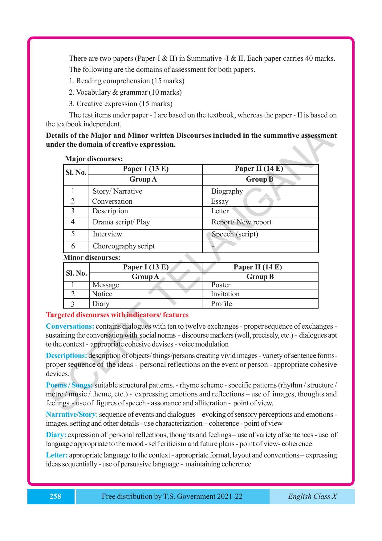 TS SCERT Class 10 EnglishText Book - Page 268