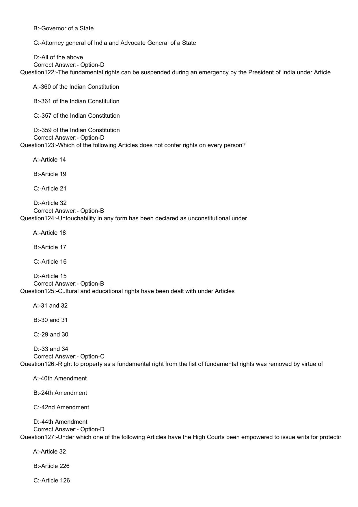 KLEE 5 Year LLB Exam 2020 Question Paper - Page 22