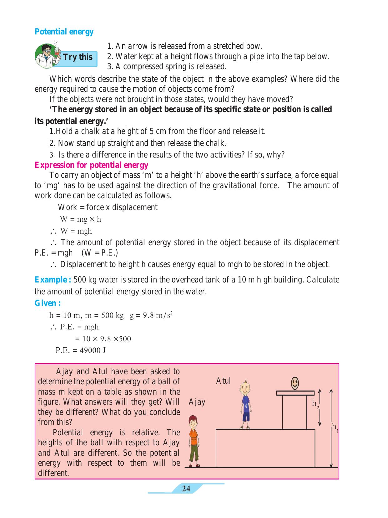 Maharashtra Board Class 9 Science Textbook - Page 34