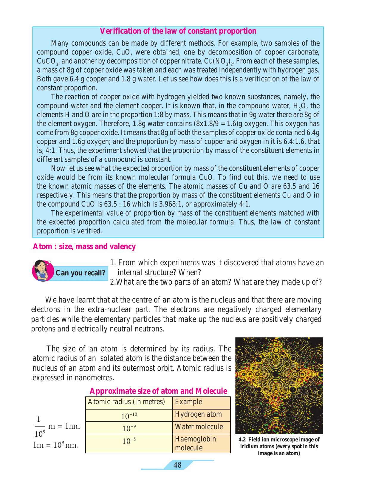 Maharashtra Board Class 9 Science Textbook - Page 58