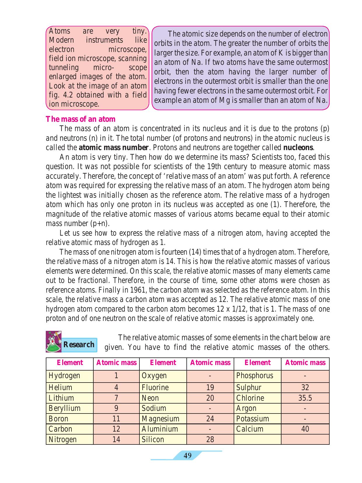 Maharashtra Board Class 9 Science Textbook - Page 59