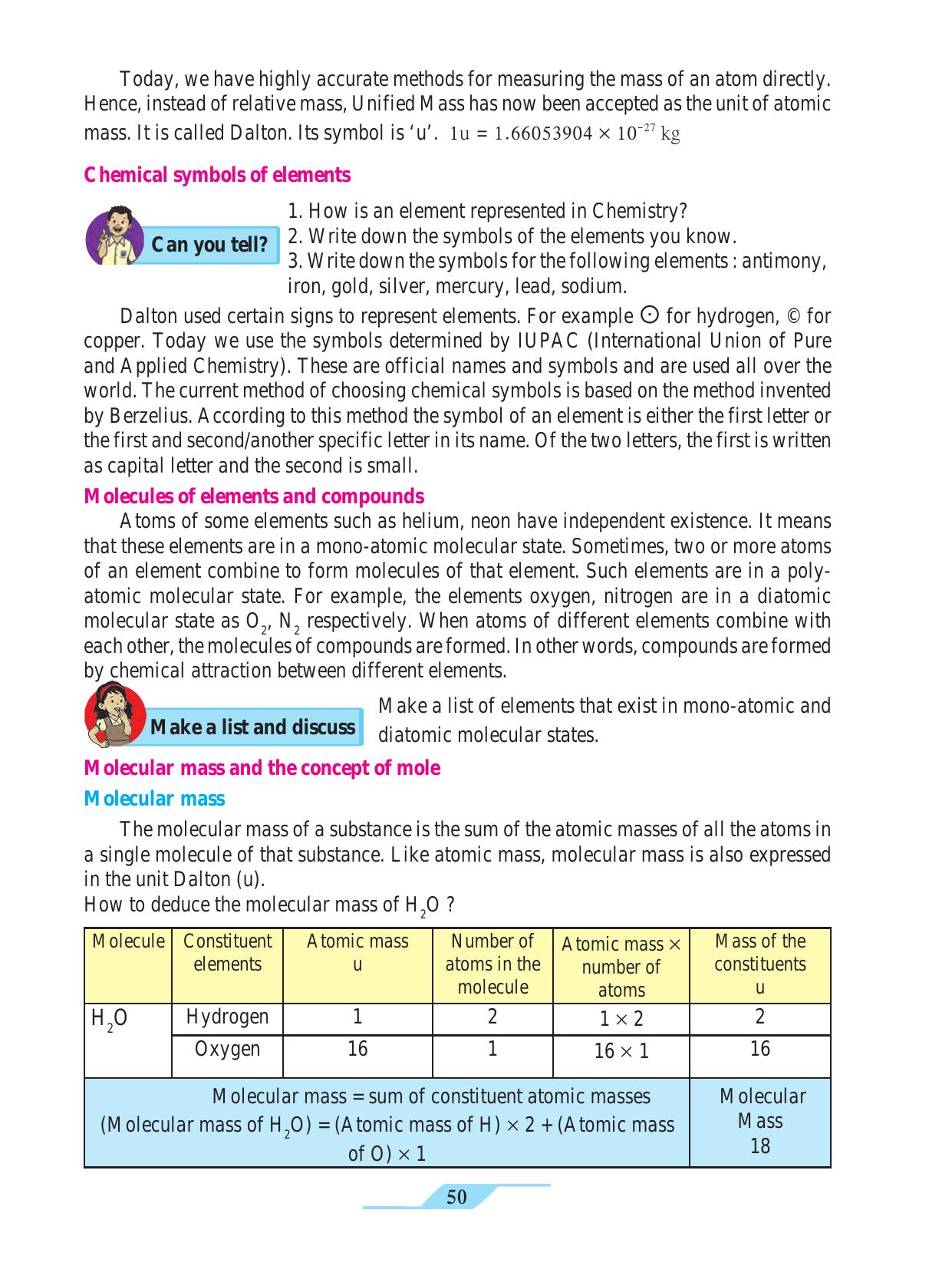 Maharashtra Board Class 9 Science Textbook - Page 60