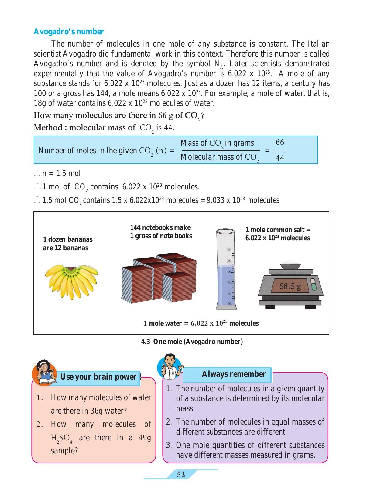 Maharashtra Board Class 9 Science Textbook - Page 62