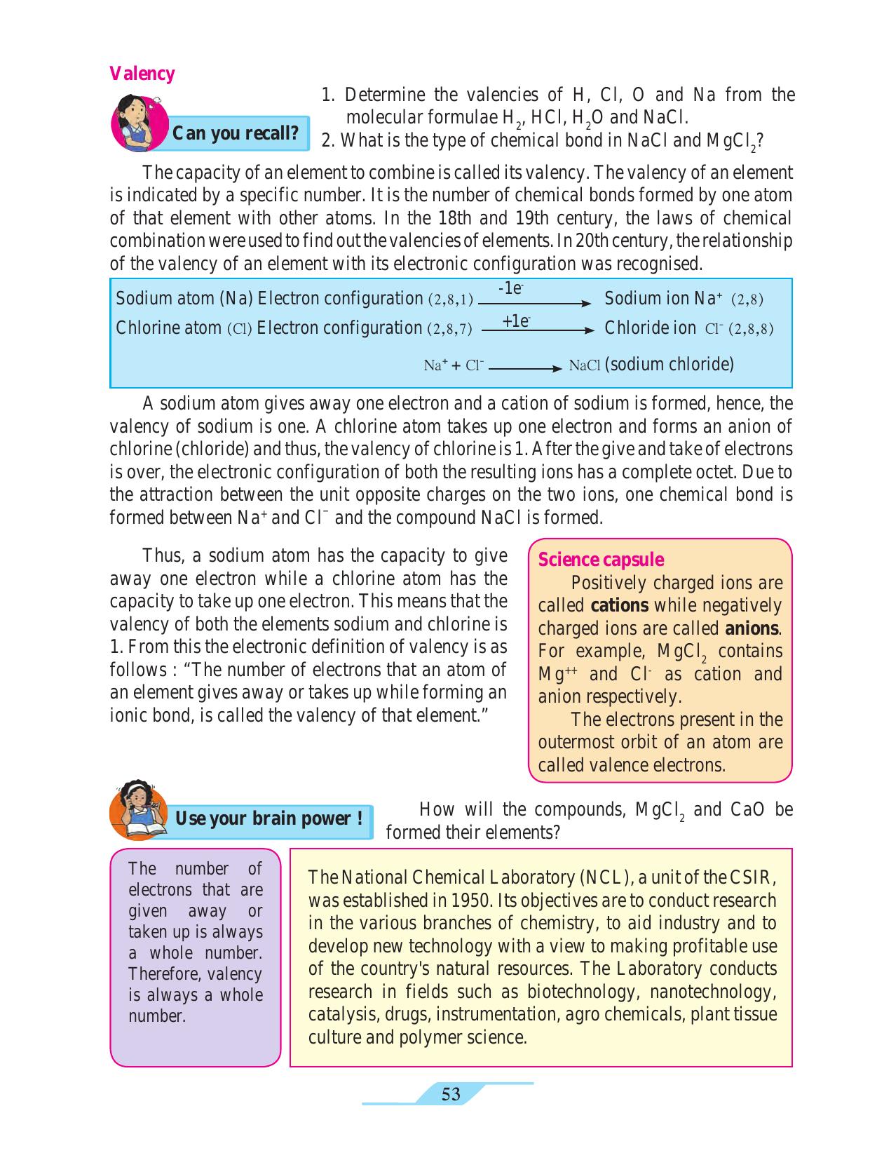 Maharashtra Board Class 9 Science Textbook - Page 63