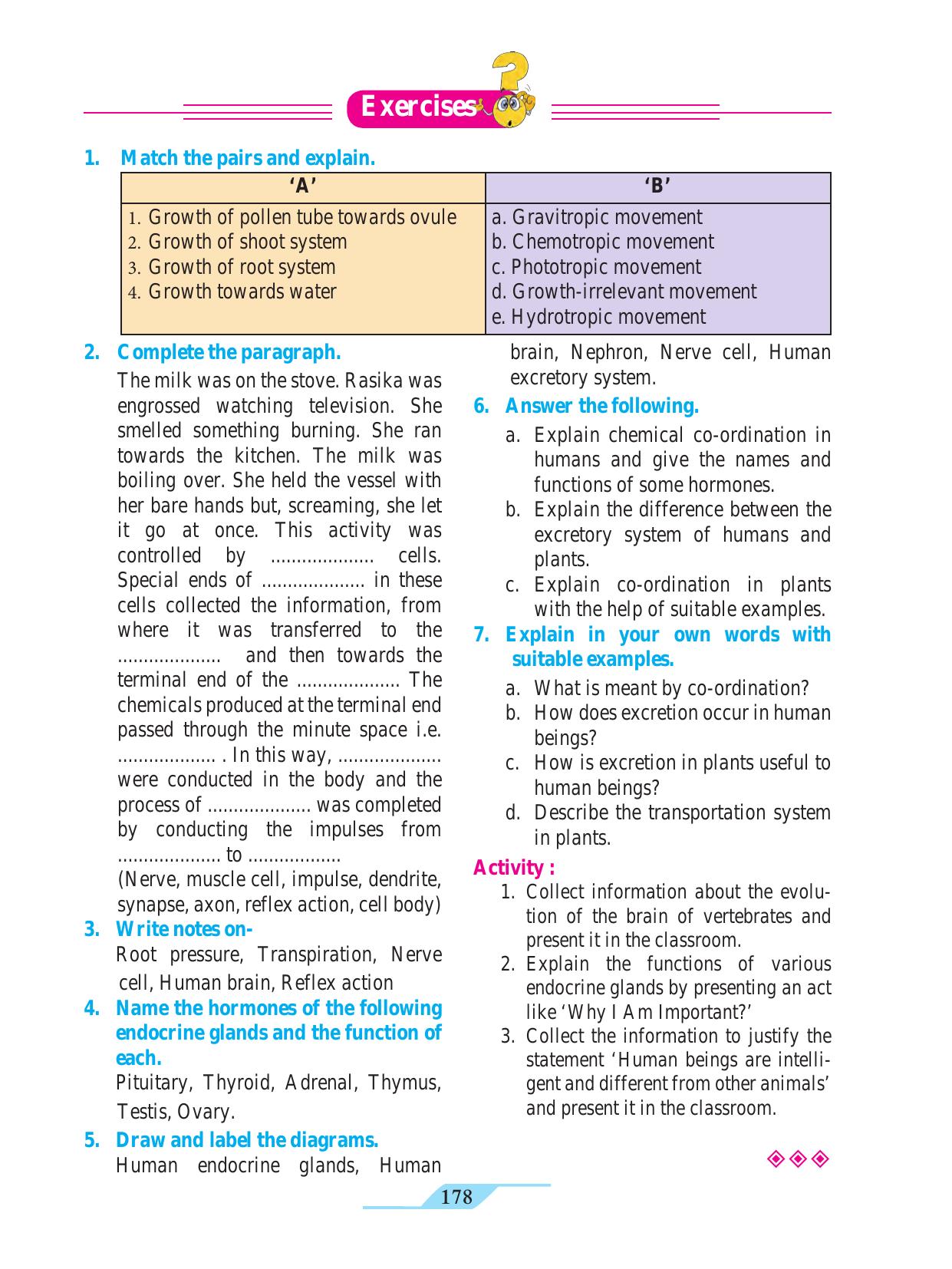 Maharashtra Board Class 9 Science Textbook - Page 188