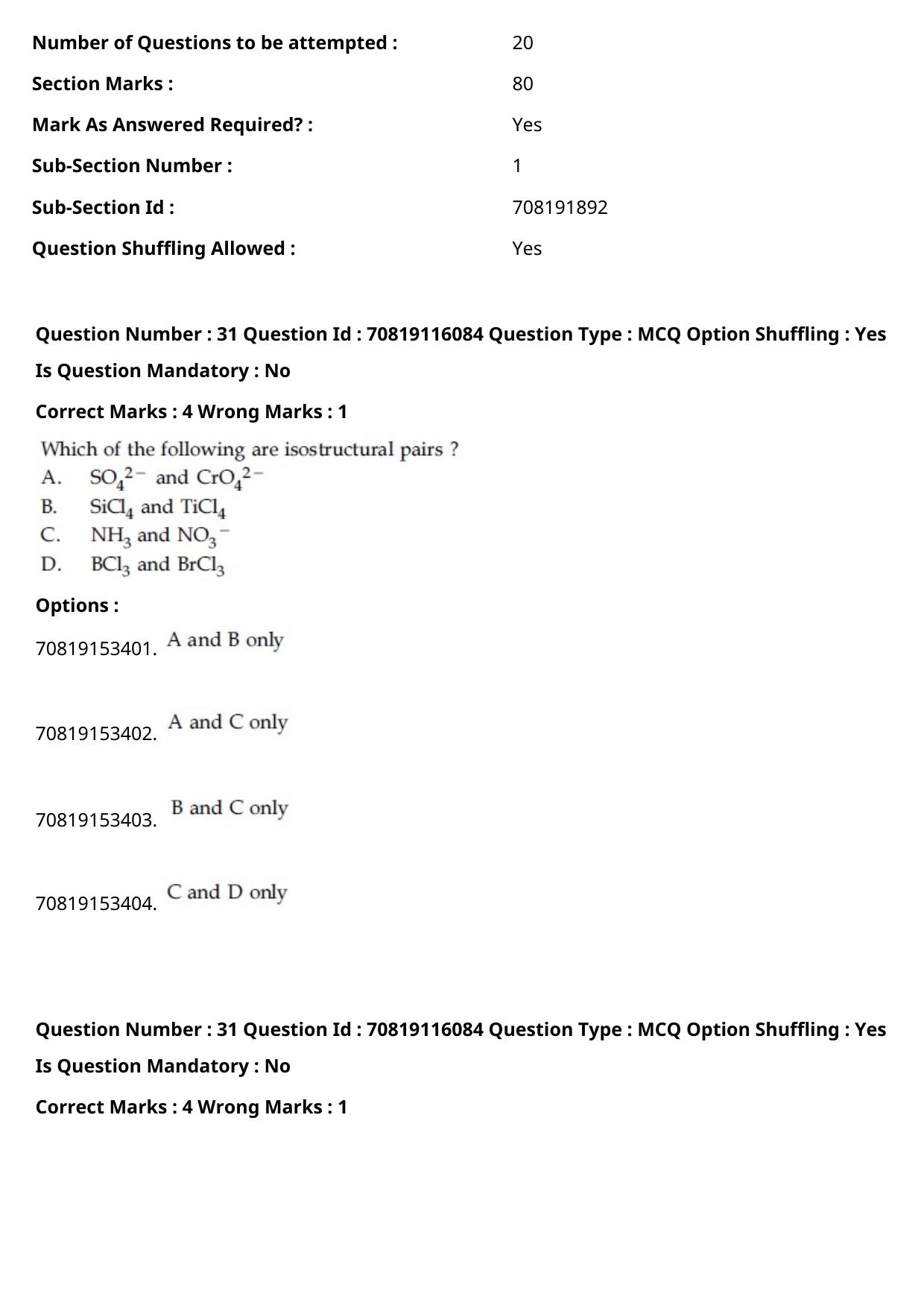 JEE Mains 2021: BTech Tamil (Shift 1) 24-02-2021 Question Paper - Page 38