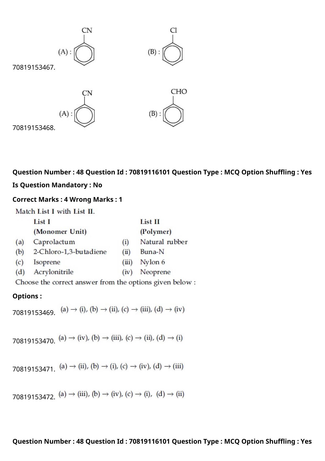 JEE Mains 2021: BTech Tamil (Shift 1) 24-02-2021 Question Paper - Page 60