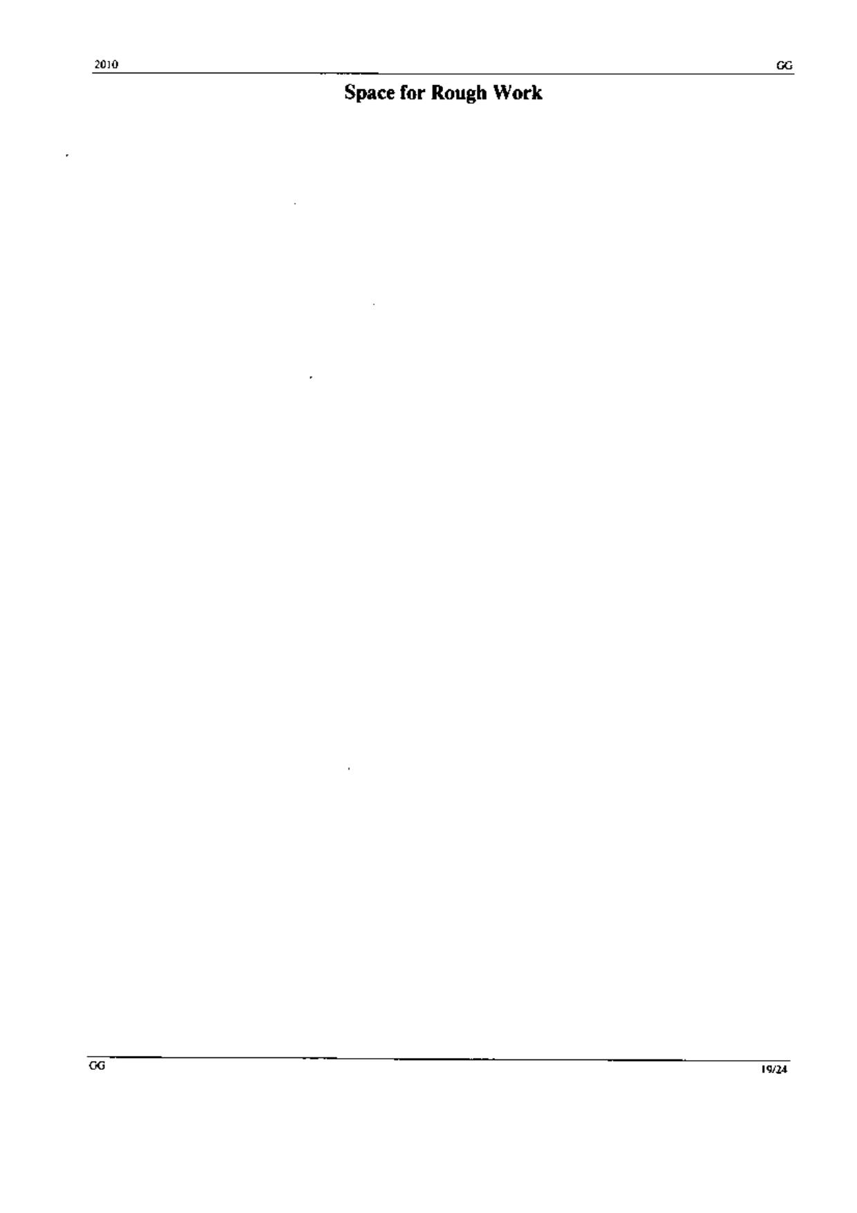 GATE 2010 Geology and Geophysics (GG) Question Paper with Answer Key - Page 19