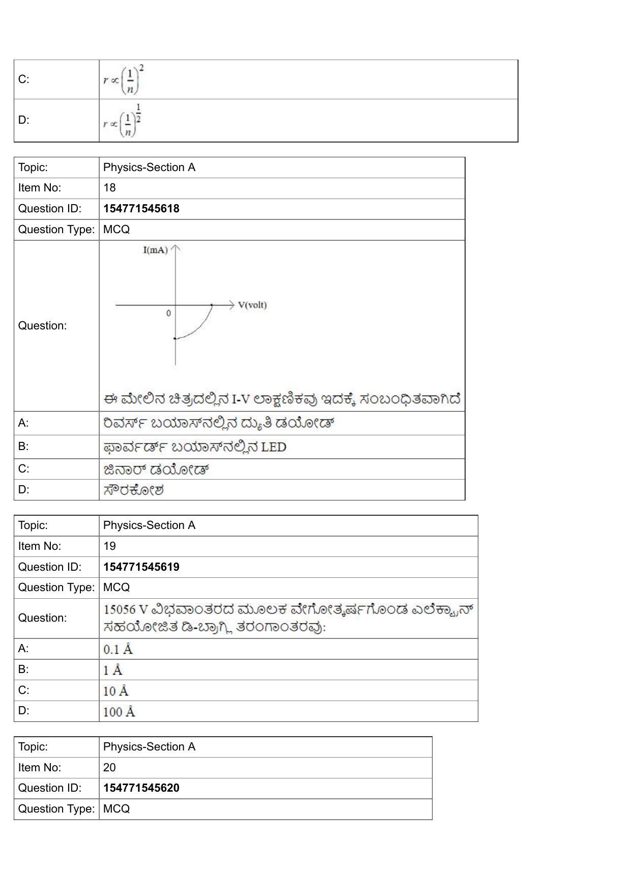 JEE Mains 2022: BTech Kannada (Shift 2) 30-07-2022 Question Paper - Page 8