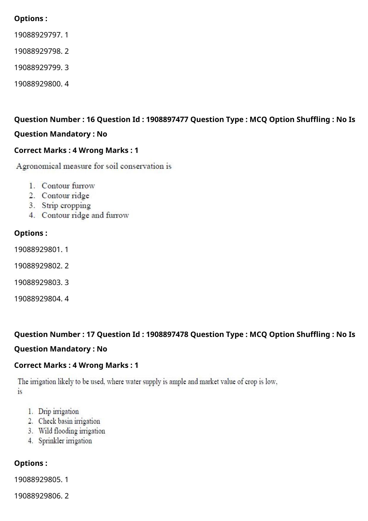 ICAR AIEEA PG 2021 PHYSICAL SCIENCES Question Paper - Page 9