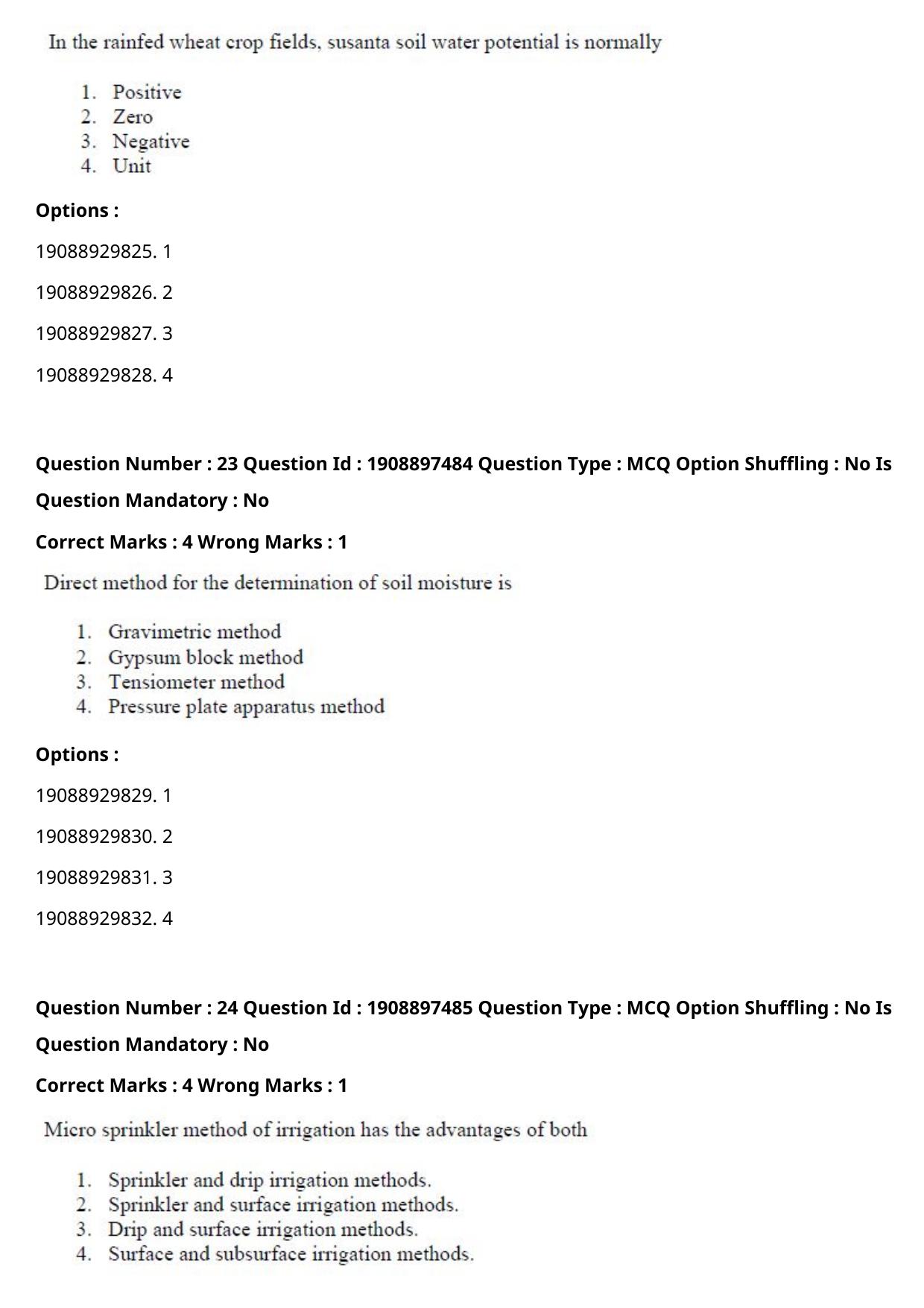 ICAR AIEEA PG 2021 PHYSICAL SCIENCES Question Paper - Page 12