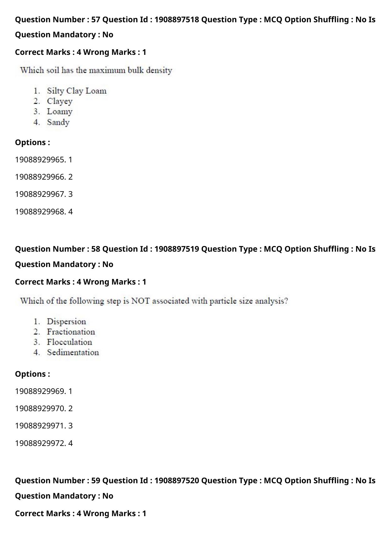 ICAR AIEEA PG 2021 PHYSICAL SCIENCES Question Paper - Page 30