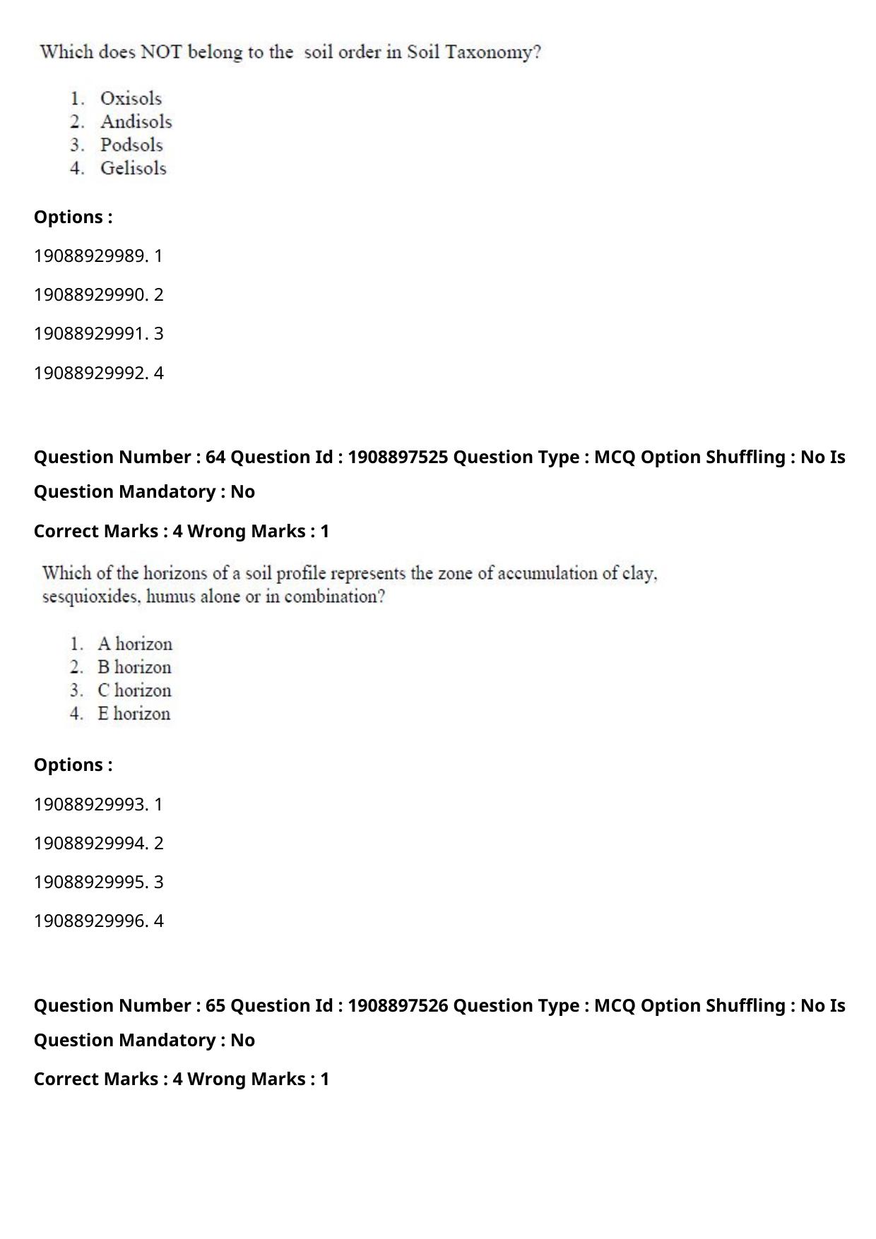 ICAR AIEEA PG 2021 PHYSICAL SCIENCES Question Paper - Page 33