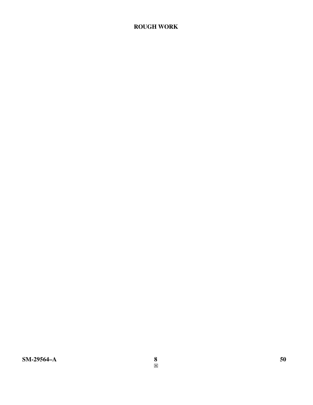 KUET 2023 M.Sc. Food Science & Technology Question Paper - Page 8