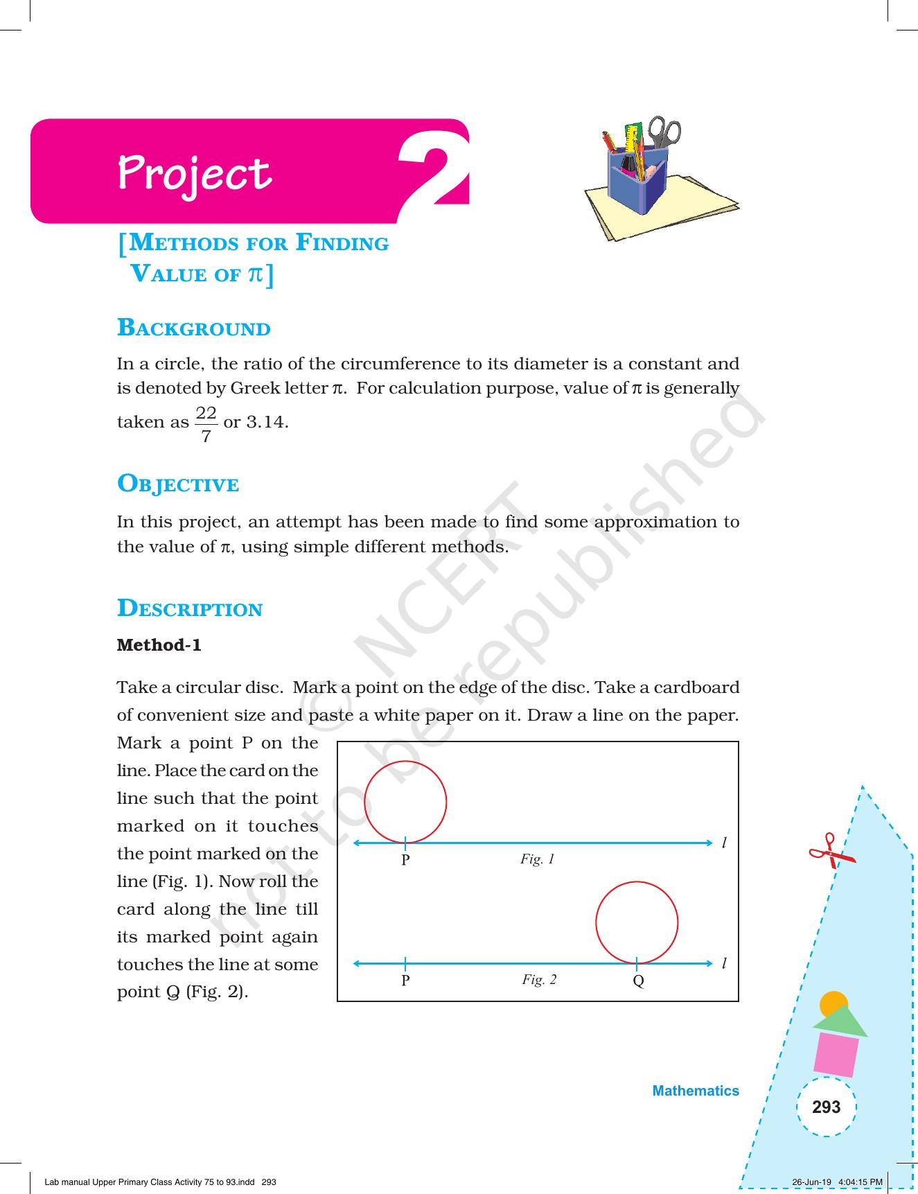 NCERT Laboratory Manuals for Class VI to VIII: Mathematics - Activities for VI to VIII (75-93) and Projects - Page 49