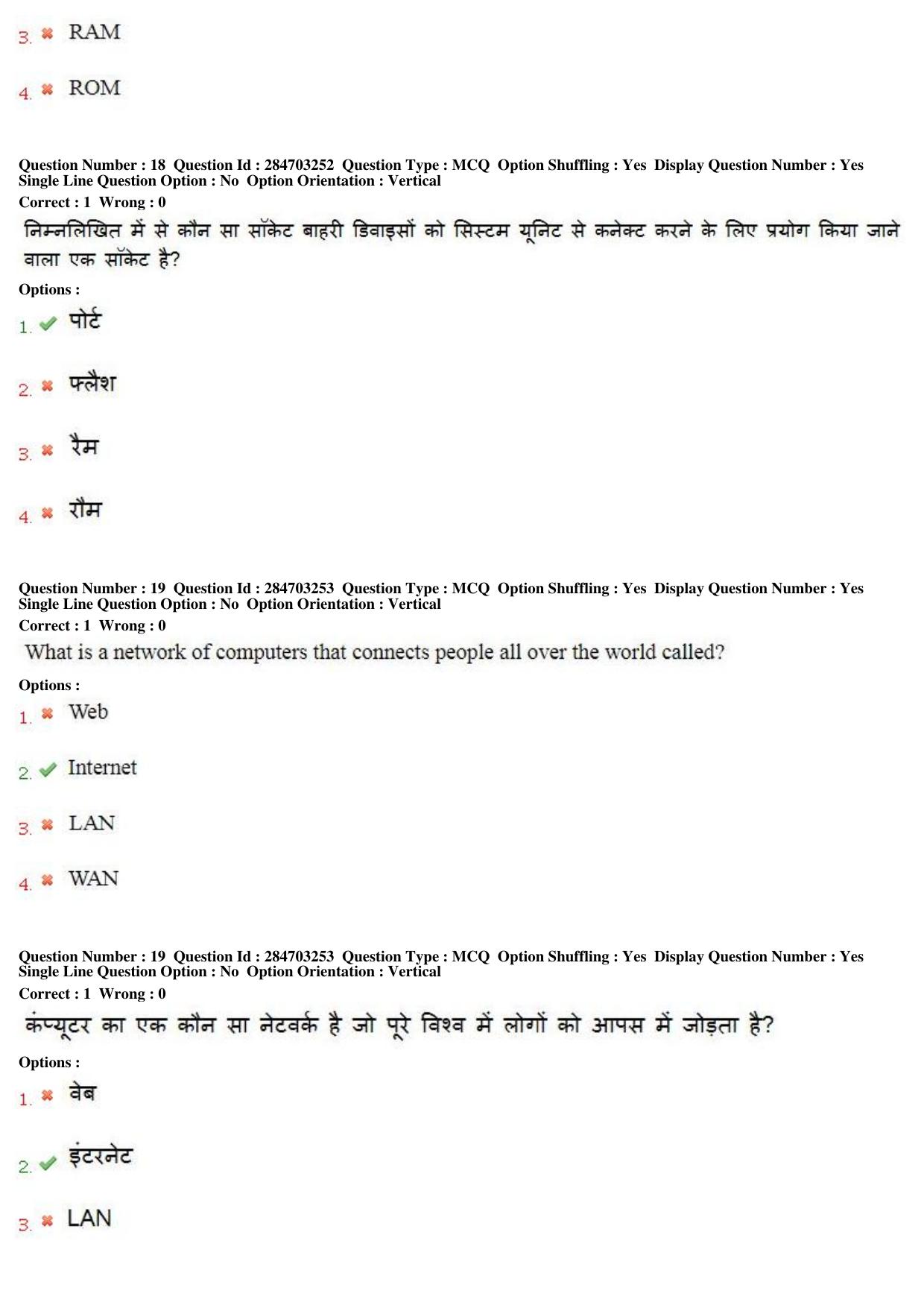 MP CPCT 20th April 2018 English Question Paper Shift 1 - Page 13