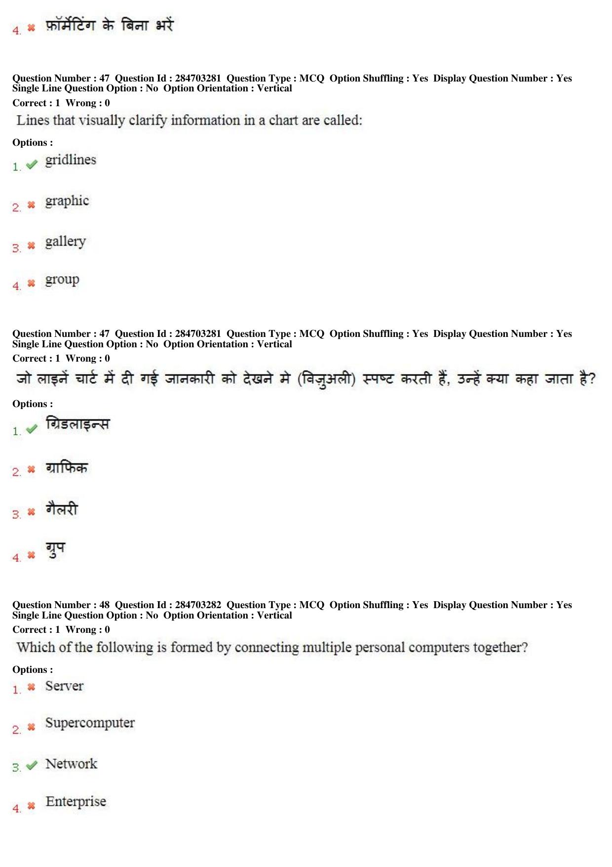 MP CPCT 20th April 2018 English Question Paper Shift 1 - Page 31