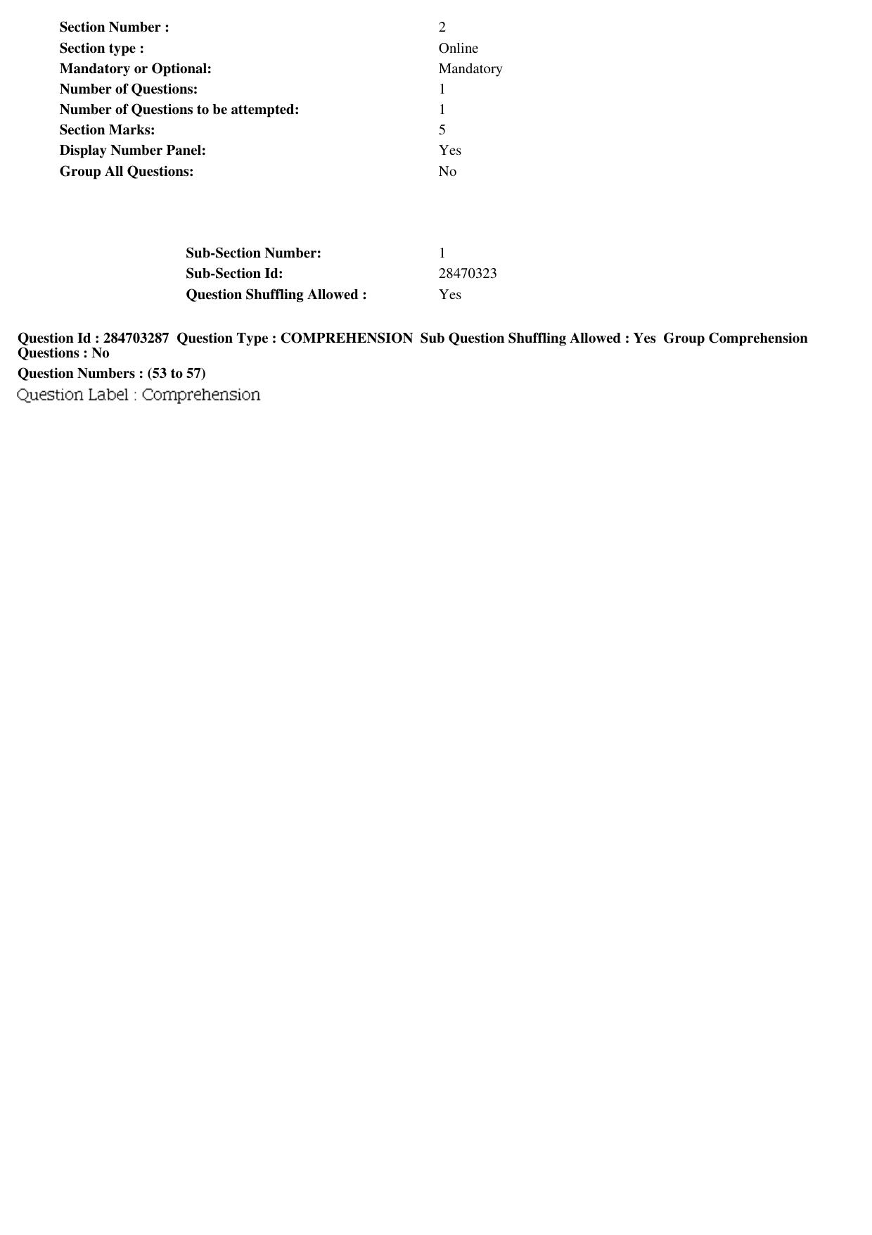 MP CPCT 20th April 2018 English Question Paper Shift 1 - Page 35