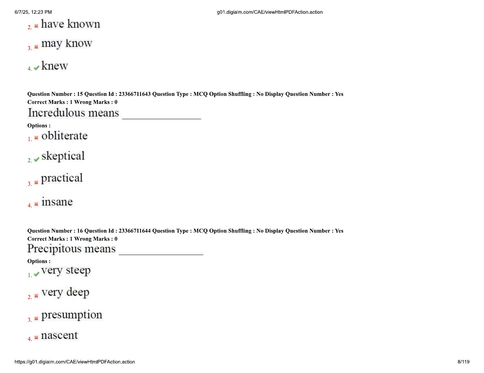 AP EDCET 2025 Physical Science Question Paper with Answer Key (URDU) - Page 8