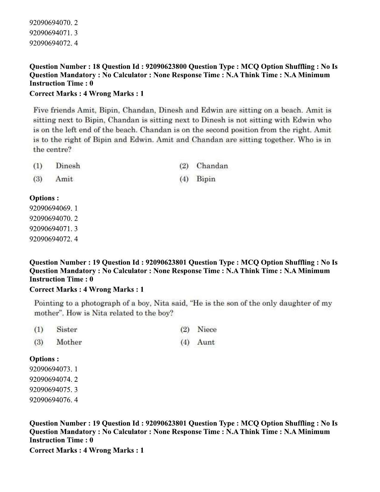 CUET PG 2023: HUQP06 – Dev. and Labour studies Hin - Shift 2 (24-06-2023) Question Paper - Page 19