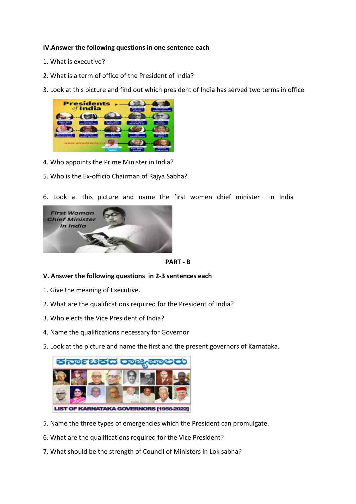 Karnataka 1st PUC Question Bank 2025 - Political Science English - Page 26