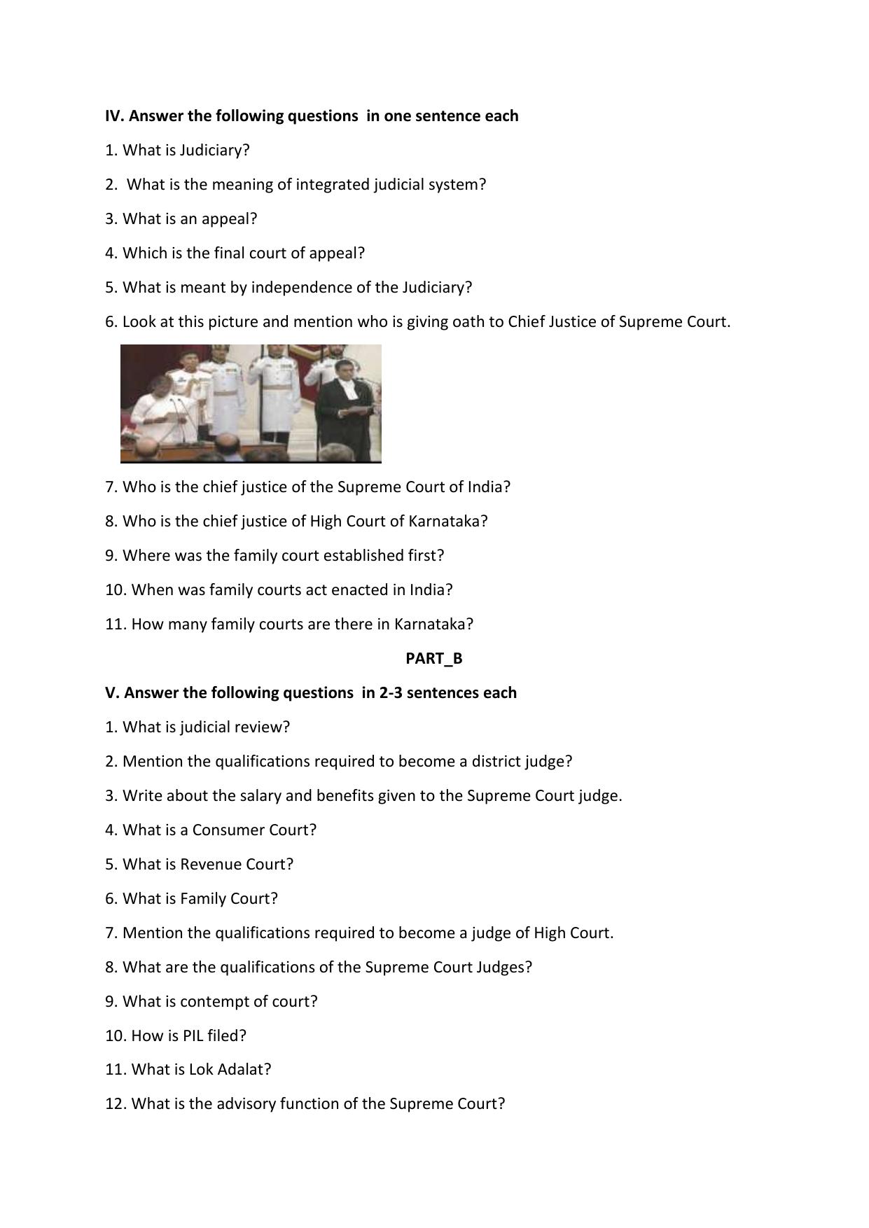 Karnataka 1st PUC Question Bank 2025 - Political Science English - Page 30
