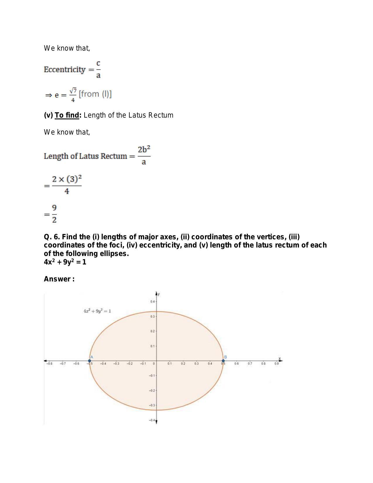 Chapter 23: Ellipse: RS Aggarwal Class 11 Solutions - Page 14