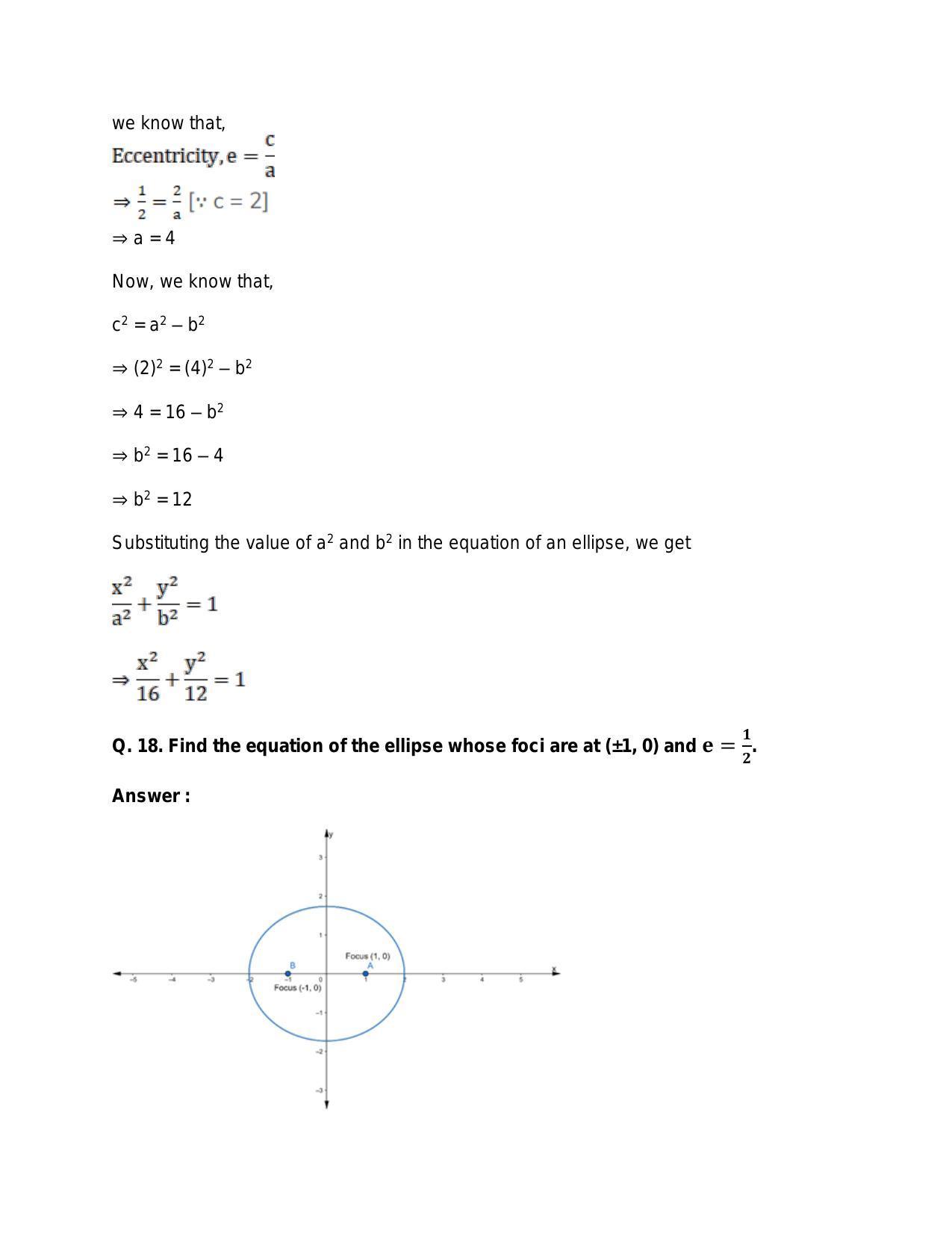 Chapter 23: Ellipse: RS Aggarwal Class 11 Solutions - Page 41