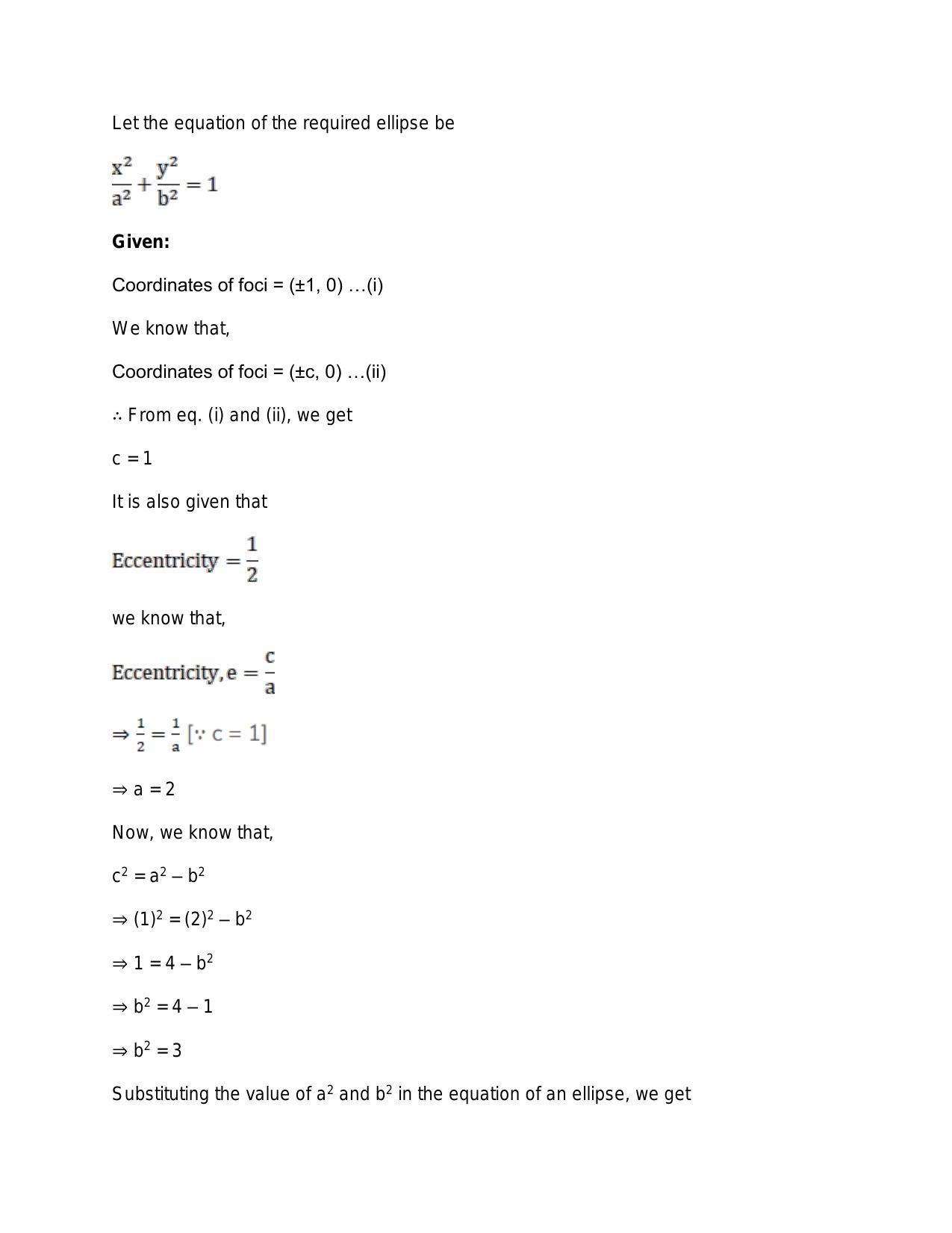 Chapter 23: Ellipse: RS Aggarwal Class 11 Solutions - Page 42