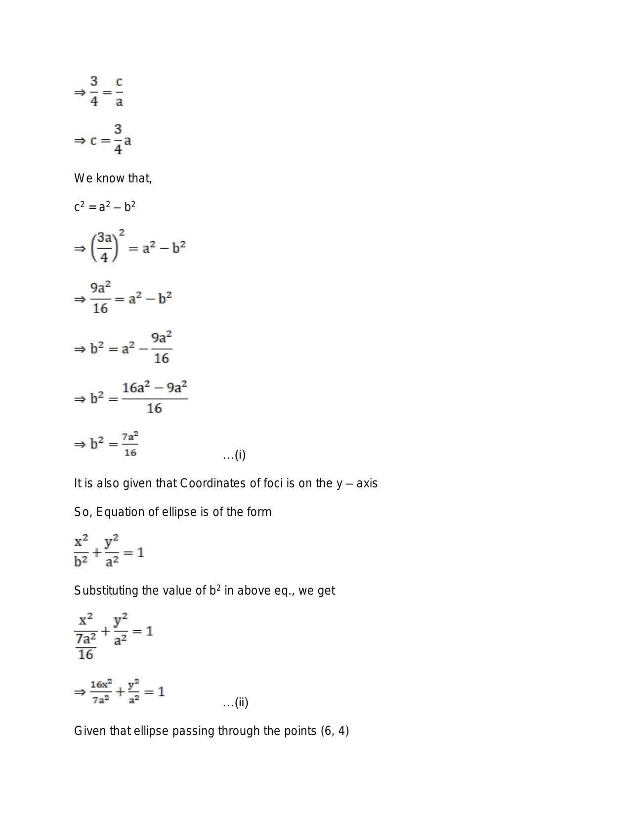 Chapter 23: Ellipse: RS Aggarwal Class 11 Solutions - Page 49
