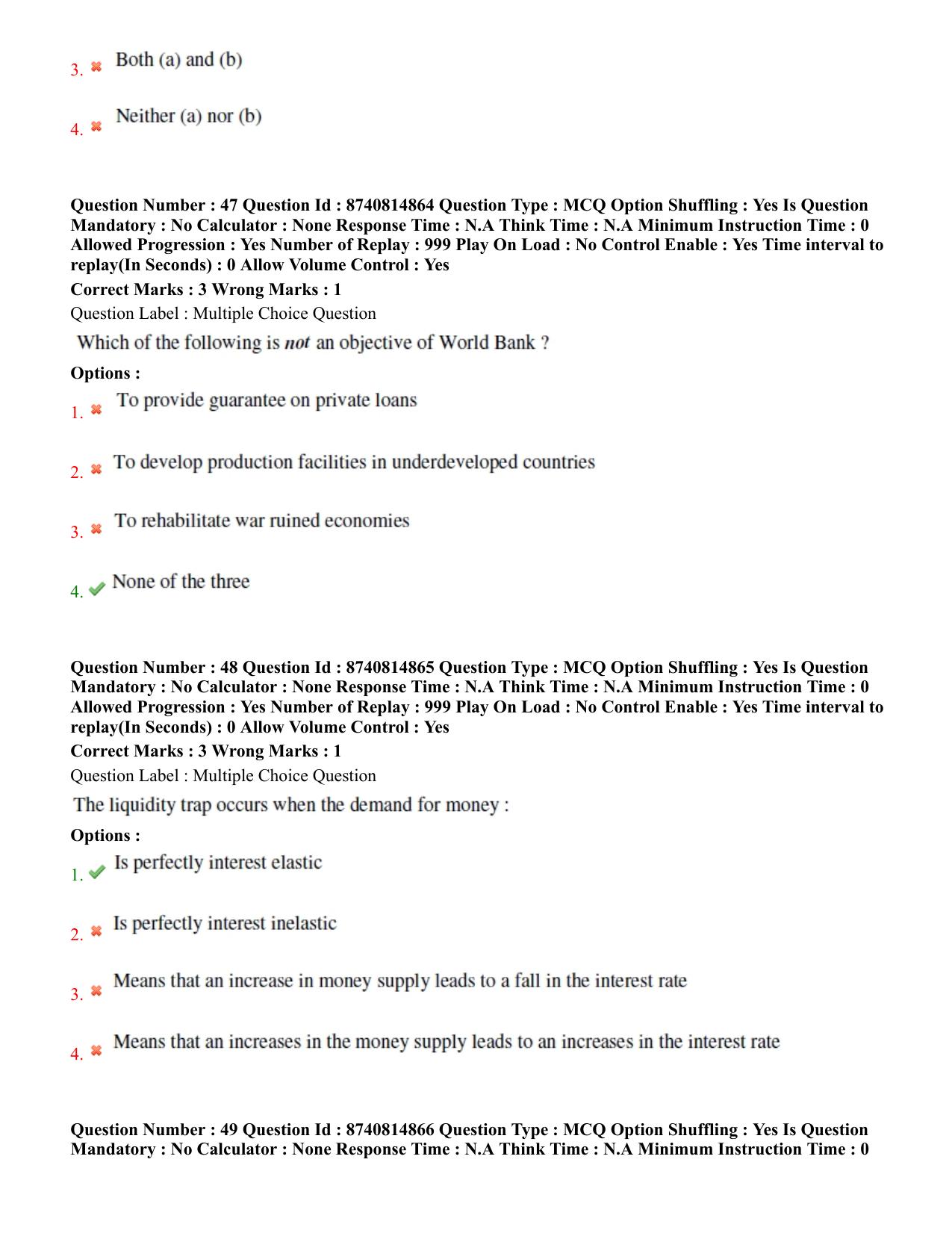 BHU RET Agricultural Economics 2020 Question Pape - Page 31