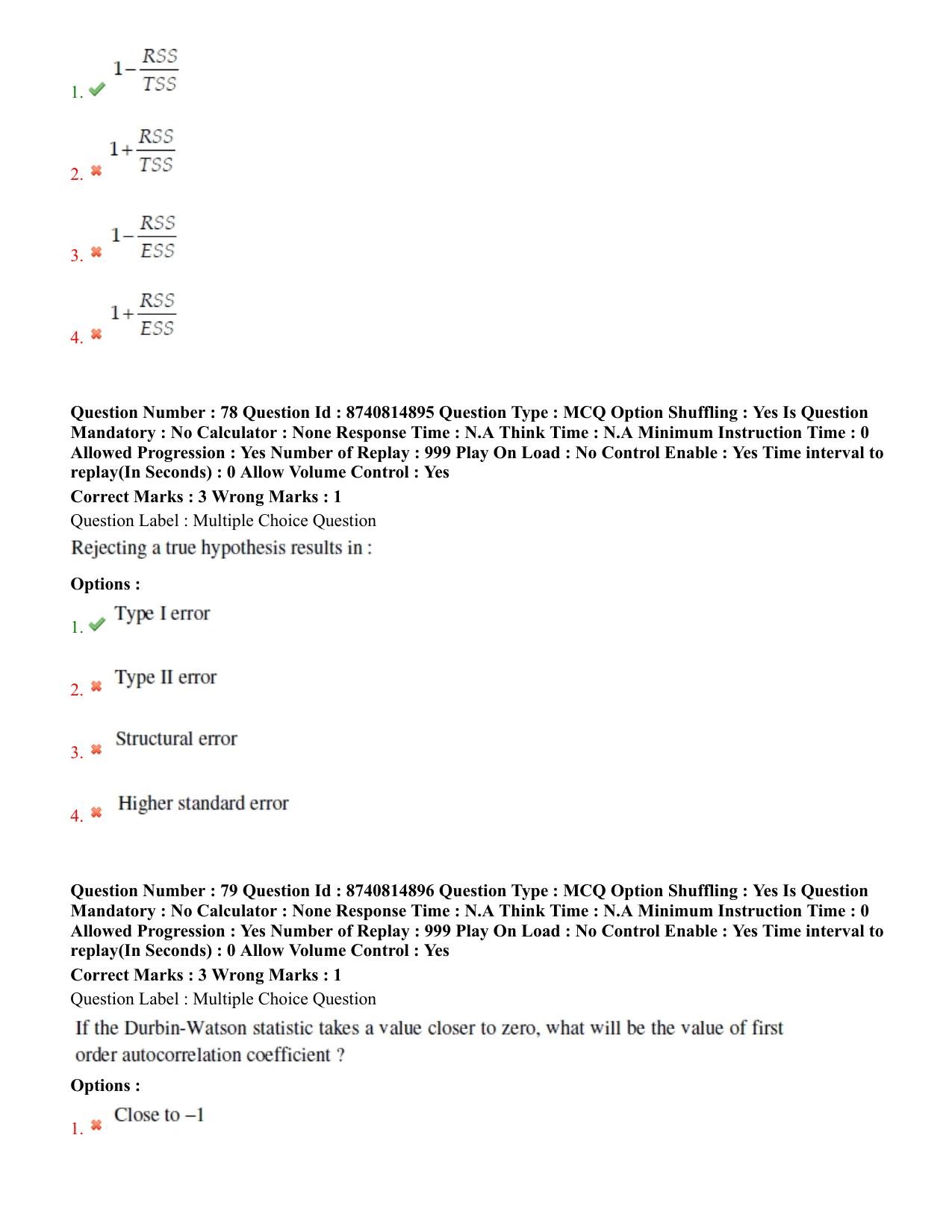BHU RET Agricultural Economics 2020 Question Pape - Page 44