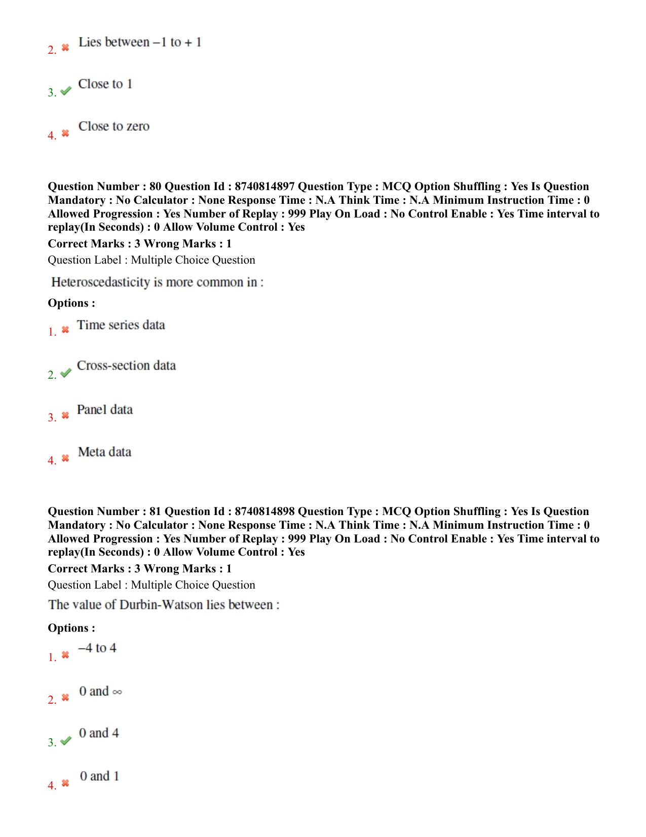 BHU RET Agricultural Economics 2020 Question Pape - Page 45