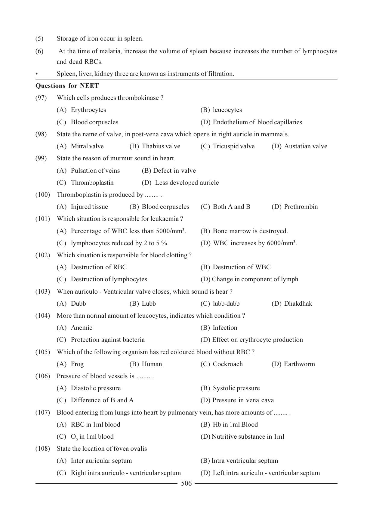 GSEB HSC Biology Question Paper (English Medium)- Chapter 24 - Page 25