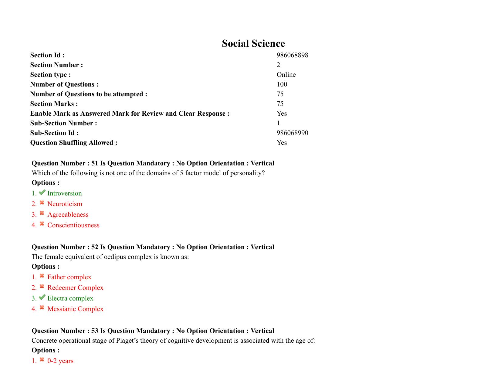 ICMR JRF 2021 Question Paper with Answers - Page 63