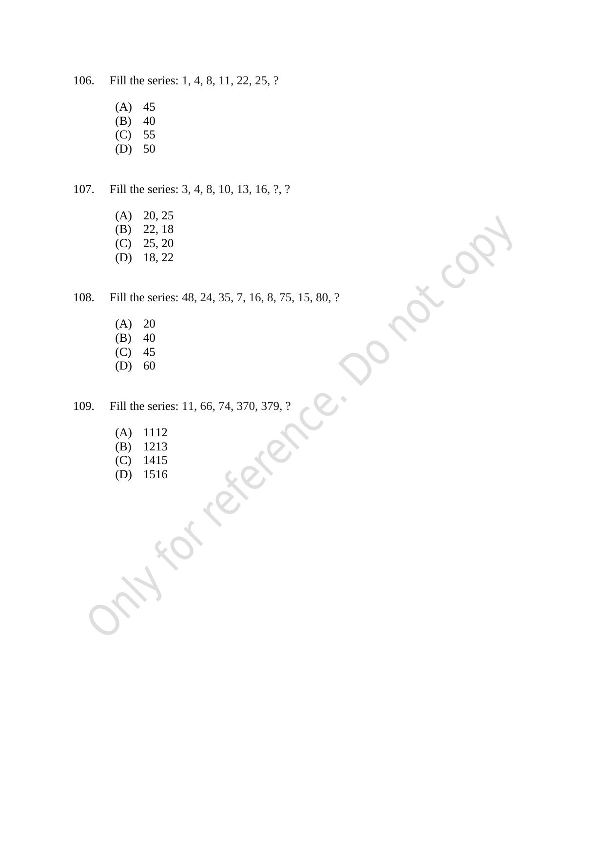 CUSAT CAT 2021 MCA Question Paper - Page 27