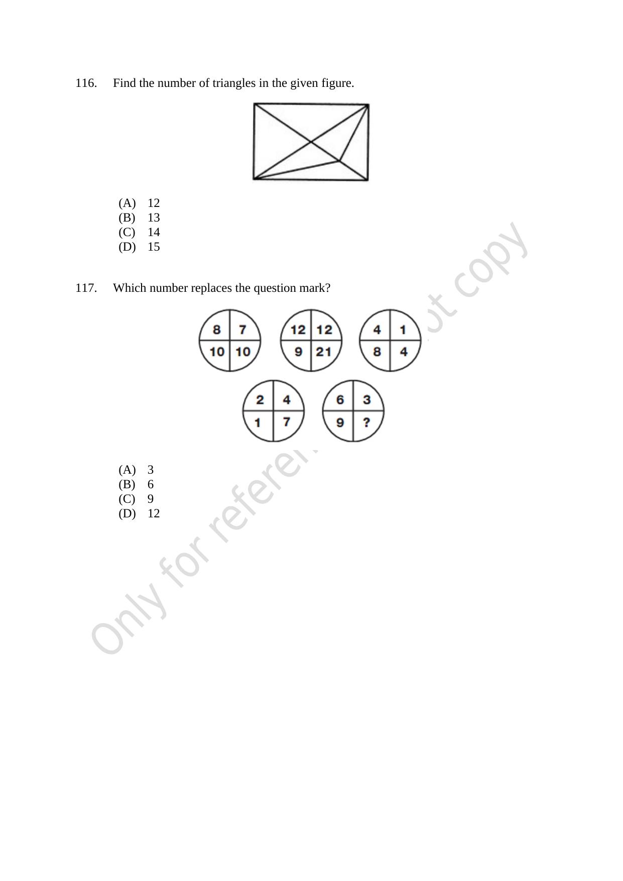 CUSAT CAT 2021 MCA Question Paper - Page 31