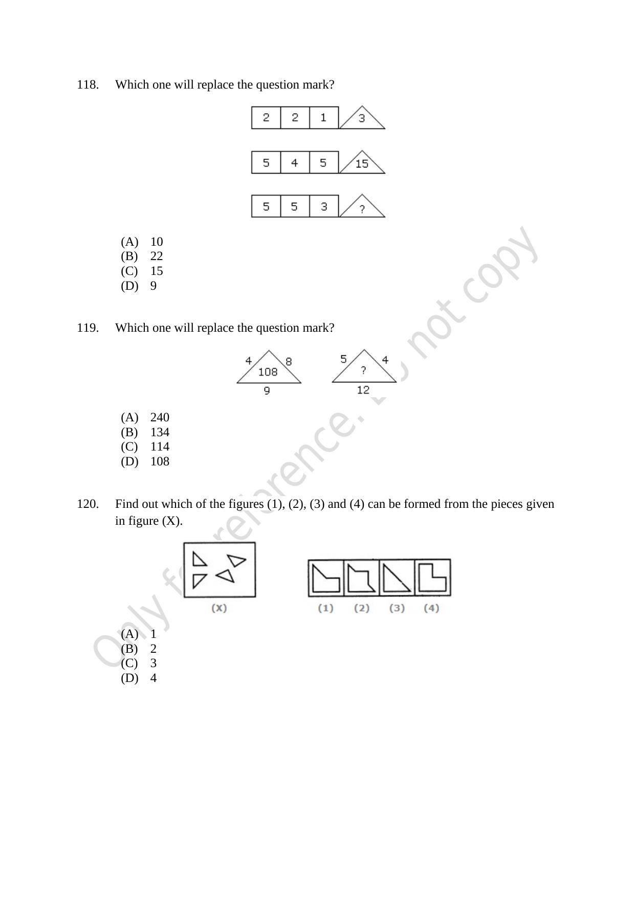 CUSAT CAT 2021 MCA Question Paper - Page 32